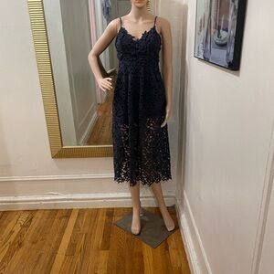 ASTR The Label Navy Dress